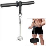 Gym Fitness Forearm Trainer Strengthener Hand Gripper Strength Triceps Exerciser Weight Lifting Rope Waist Roller Power Stick