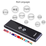 Translation Device Smart Multi Language Translator Real-time Speech Text with APP for Business Travel Shopping English Chinese
