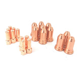 1.5mm 10pcs Electrode and 10pcs Nozzles for PT100 Plasma Cutting Machine Replacement Accessory for Plasma Cutter