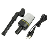 Microphone Condenser Microphones With Tripod And 3.5mm Audio Cable For Computer Desktop Gaming Net Meeting Podcasting
