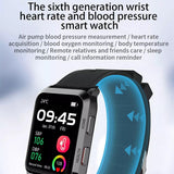 S6T Medical Grade Smart Watch Men and Women Air Pump + Airbag Sphygmomanometer Body Temperature Heart Rate Elderly Health Watchs
