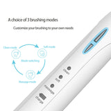 LANSUNG SN901 Sonic Electric Toothbrush Rechargeable Tooth Brushes 4 Pcs Replacement Heads Ultrasonic  Electric Toothbrushes