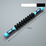 New flexible gear fitness muscle massage stick professional foam roller deep muscle relaxation roller thorn massager
