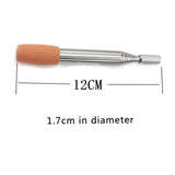1PC Blowpip Picnic Cooking Survival Blow Fire Tube Portable Fire Starter Tube Retractable Stainless Steel Outdoor Camping Newest