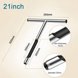 21 Inch Portable Soil Sampler Stainless Steel Soil Sampling Tool Home Garden Lawn Farm Maintenance Tool T-Handle Soil Sampler