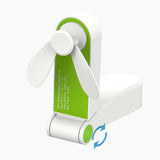 USB Mini Fold Fan Electric Portable Hold Small Air Cooler Originality Charging Household Electrical Appliances Desktop