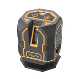 5 Lines Green Laser Level Ground Laser Level L-bracket Pulse Mode Self-leveling 360° Horizontal Vertical Line LD Highlight Light