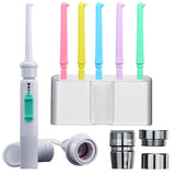 Tips Oral Faucet  Floss Water Jet Flosser Implement Tooth Cleaner Multi-Jet Nozzles Teeth Clean
