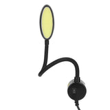 8W LED Sewing Machine Light Magnetic Base 48 LEDs Long Flexible Gooseneck Work Light for Painting Workbench Sewing Reading