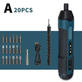 4 Gears Adjustable 3.6V Straight Handle Electric Screwdriver Small Multifunctional Removal Screwdriver Lithium Electric Driver
