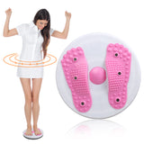 Magnet Waist Wringgling Plate Fitness Twist Disk Large Device Foot Massager Machine Slimming Women's Home Sports Tool