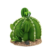 Reptile Plants Aquarium Resin Artificial Cactus Terrarium Decor Hideout for Tree Frogs Fish Tank Desert Decorations