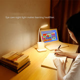 Multifunctional Table Lamp with Pen Holder DC5V USB Rechargeable Touch Light with Phone Stand for Desk Bedroom Student F2