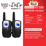 RETEVIS RT388 Walkie Talkie Children 2 Pcs Children's Radio Receiver Walkie-Talkie Kids Birthday Gift Child Toys for Boys Girls