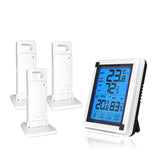 Wireless Thermometer / Weather Station Digital Hygrometer Temperature Humidity Monitor with Forecast Sensor Magnetic Holder