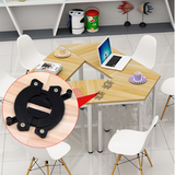 Strong Furniture hinges Fixing Fitting Table Top Connector Latch Bracket Conference desktop combination Fastener Hardware Tools