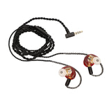 3.5mm Wired Earphone Detachable Cable In Ear Monitor Earbuds Ergonomic Design Professional Monitor Headphone for Singers