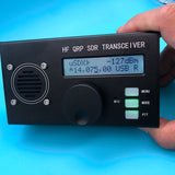 10W Max USDX 8 Band SDR All Mode USB, LSB, CW, AM, FM HF SSB QRP Transceiver QCX-SSB With Battery US Plug