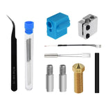 For Artillery 3D Printer Sidewinder X1 Genius Nozzle Hotend Silicone Sleeve Thermistor Heating Rod Heated Block Kit B03C