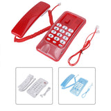 'mini telephone'  Wall Mount Landline Telephone Extension No Caller ID Home Phone For Hotel Family