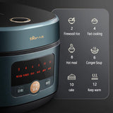 Little Bear Mini Rice Cooker Smart Appointment 3L with Steamer Home 1-4 People Multifunction Kitchen Appliances Cooking