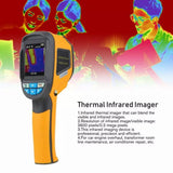 HT-02D Infrared Thermal Imager Temperature Imaging Camera Handheld Floor Heating Detector -20°C~300°C Industrial Thermal Imager