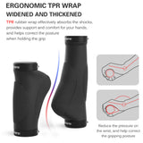 Bike Handlebar Grips Anti-slip Cycling Bicycle Handlebar Locking Grips handlebars for mountain bike