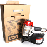 MAX Design CN55 Heavy Duty Professional Industrial Air Coil Nailer Best Used For Applications Such As Making Pallet