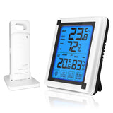 LCD Touch Digital Thermometer Hygrometer Indoor Room Electronic Temperature Humidity Meter Sensor Gauge Weather Station for Home