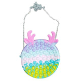 Large-Size Backpack Toys Mini Stress Reliever Toys for Adult Children Push Bubble Antistress Fidget Toys Funny Pop Its New Bag