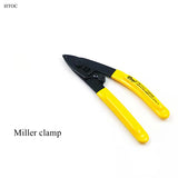 FTTH Fiber Optic Tool Kit with Fiber Power Meter and 5mW Visual Fault Locator and Cable Cutter Stripper FC-6S Fiber Cleaver