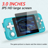 POWKIDDY Q90 Retro Handheld Game Player 3.0 inch IPS Screen 16GB Dual Open Source System Portable Pocket Mini Video Game Console