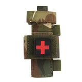 Tactical First Aid Kit, Can Match CAT Tourniquet Shear Tactical MOLLE Pouch / Belt Ideal Gift for First Aid Camping Hiking