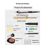 110V/220V 90W Digital Soldering Iron Soldering Iron Electric Soldeirng Iron welding Tools
