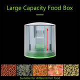 200ML Smart Automatic Fish Feeder Aquarium Feeder Fish Tank Auto Feeding Dispenser with LCD Indicates Timer Aquarium Accessories