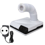 Nail Dust Collector Polish Dental Dust Collect Clean Tool Vacuum Cleaner LED Light for Nail Salon Tooth Polish 100-240V e