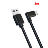 5M/3M High Speed USB 3.1 Type C Data Transfer Cable for Oculus Quest/Quest 2 Link VR Headset Fast Charging USB-A to Type-C Cable