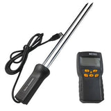 Portable Digital Grain Moisture Meter LCD Display Humidity Tester Contains Wheat Corn Rice Moisture Test Meter with Backlight