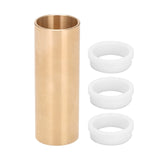 Brass Guitar Slides with 3 Adjustable Width Ring for Guitar Bass String Acoustic Electric Guitar Sliders Accessories