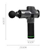 Massage Gun Fascia Gun LCD Display Sport Therapy Muscle Massager Body Relaxation Pain Relief Slimming Shaping Massager With Bag