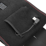 3 Sizes Electric Heat Therapy Far Infrared Vibration Hot Compress Waist Pain Relieve Belt
