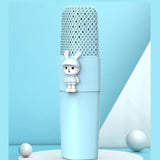 K9 Wireless Bluetooth Microphone 360 Stereo Microphones Speaker for Kid Karaoke Singing Mic with Magic Voice