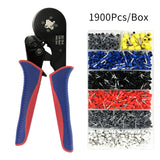 SO 16- 4 Crimping Pliers Terminal Crimper Tools 0.08 -16mm² 30 - 5AWG quadrilateral Crimping Of High Carbon Steel Jaw
