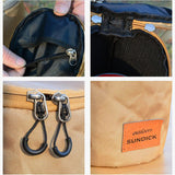 Cooking Gas Cylinder Cover Outdoor Camping Lantern Storage Protective Pouch Canister Fuel Cylinder Storage Bag