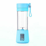 Portable Blender USB Mixer 304 Stainless Steel Blades Electric Juicer Smoothie Blender Mini Food Processor Lemon Squeezer