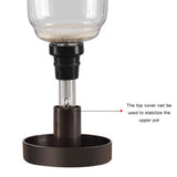 Convenient Coffee Pot Set Filter Household Siphon Heat-resistant Glass Coffee Pot Manual Coffee Maker