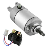 Starter Automotive Componentse Assembly Car Replacement 12 Volt Parts with Relay Solenoid Fit for Honda Fourtrax 300