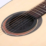4Pack Guitar String Muter and Sound Hole Cover Set Fit for 38/39 40/41 Inch Acoustic Guitar Feedback Buster Prevention