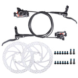 MEROCA Bike Oil Disc Brake MTB Hydraulic Disc Brake Kit Front Rear Bicycle Brake Calipers Clamps with 160mm Rotors for MTB Bike