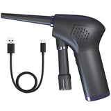 Compressed Air Duster, 45000 Rpm Rechargeable Cleaning Air Can for Keyboard Computer Utility Room Car Interior